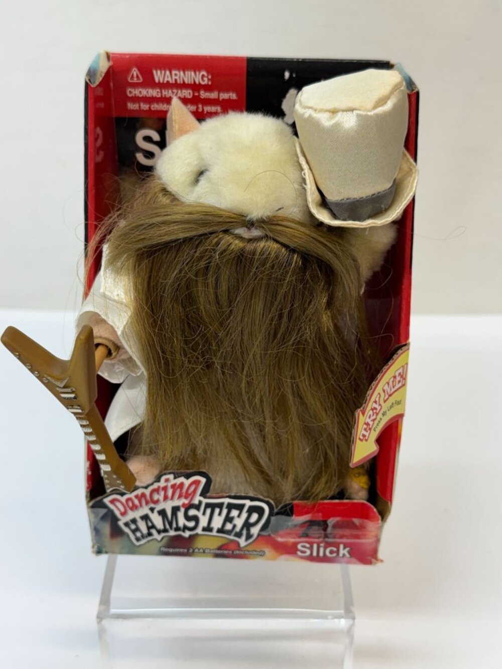 Gemmy Dancing Hampster-Slick 2002-new